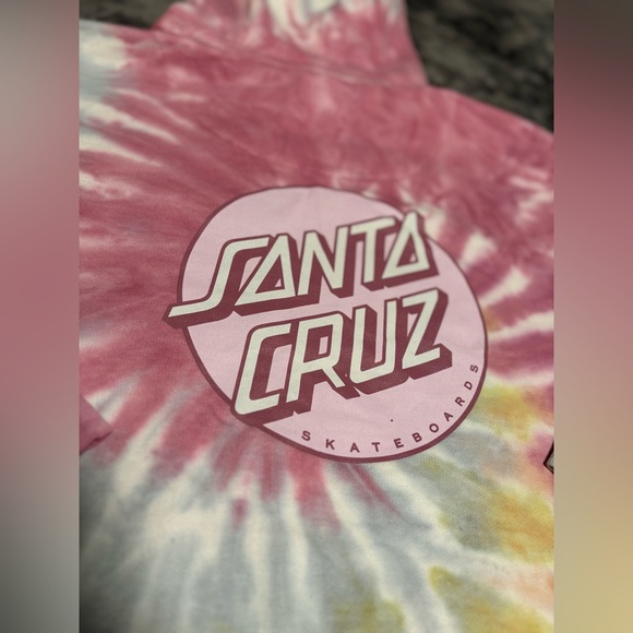 Santa Cruz Tie-Dye Hoodie - Picture 7 of 7